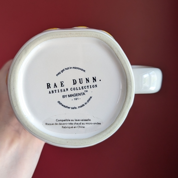 ❌SOLD❌Rae Dunn HELLO SUNSHINE Lemon Design Mug 🍋🍋 - Picture 3 of 3